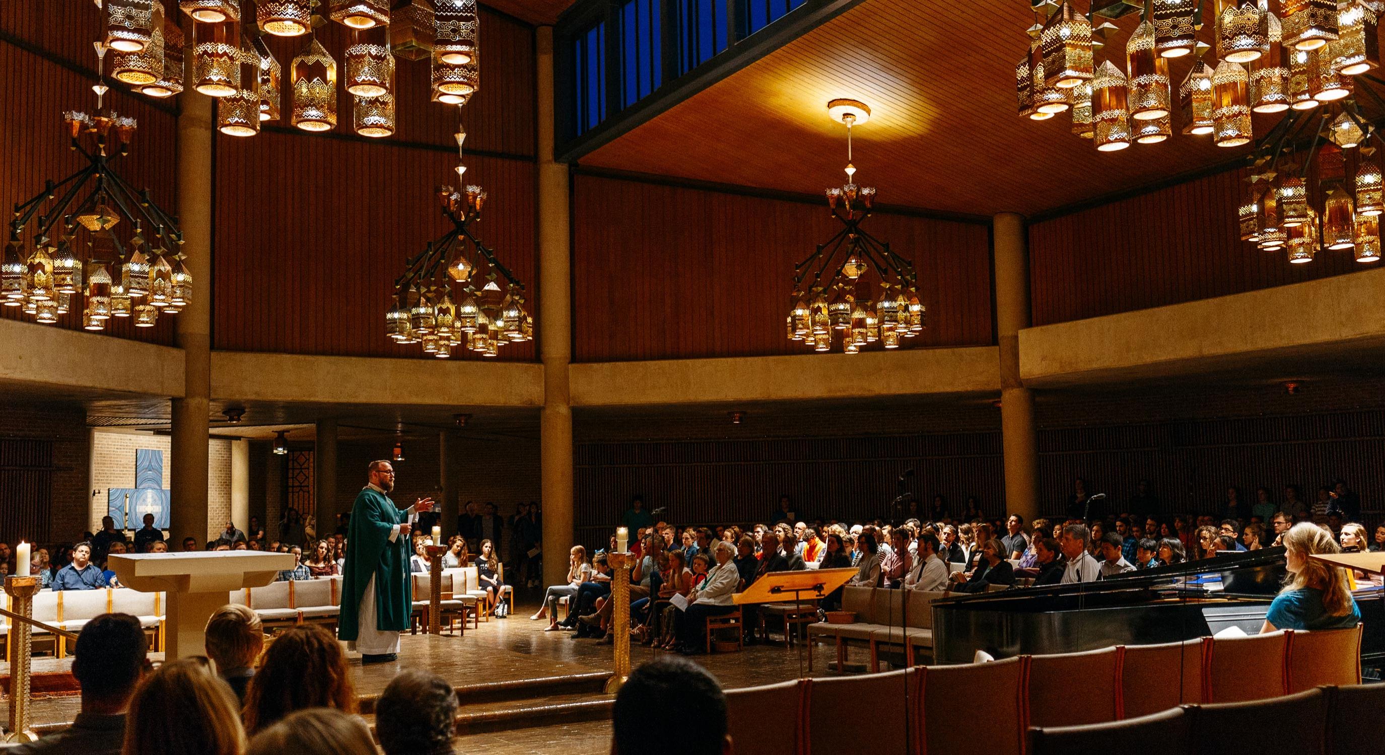 Church interior shot